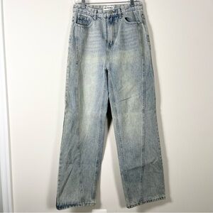 Musinsa Korean Like The Most Womens Light Blue Straight Leg Jeans Size Small